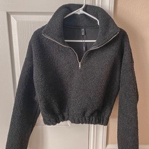 🚫SOLD on Mercari🚫 Half Zip Teddy Sweatshirt